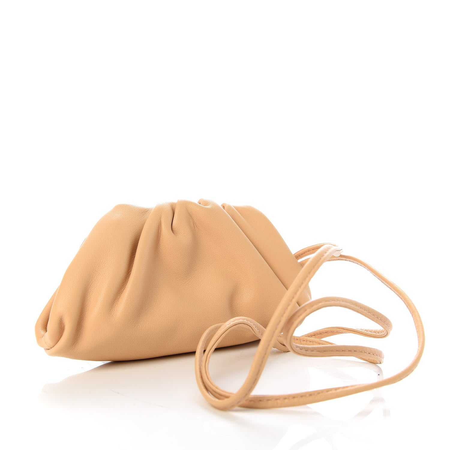 Bottega Veneta Butter Calfskin Coin Purse Almond 3 of 6
