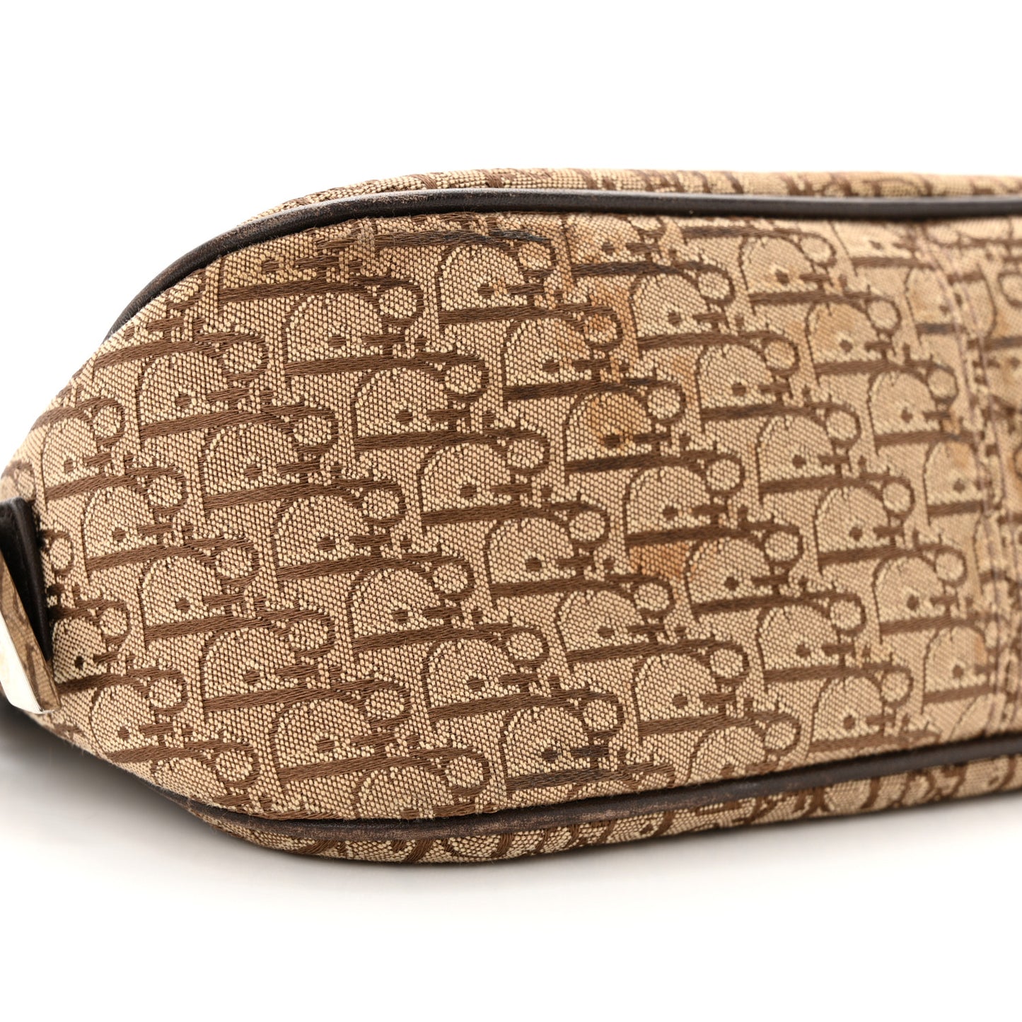 Monogram Street Chic Shoulder Bag Brown Beige