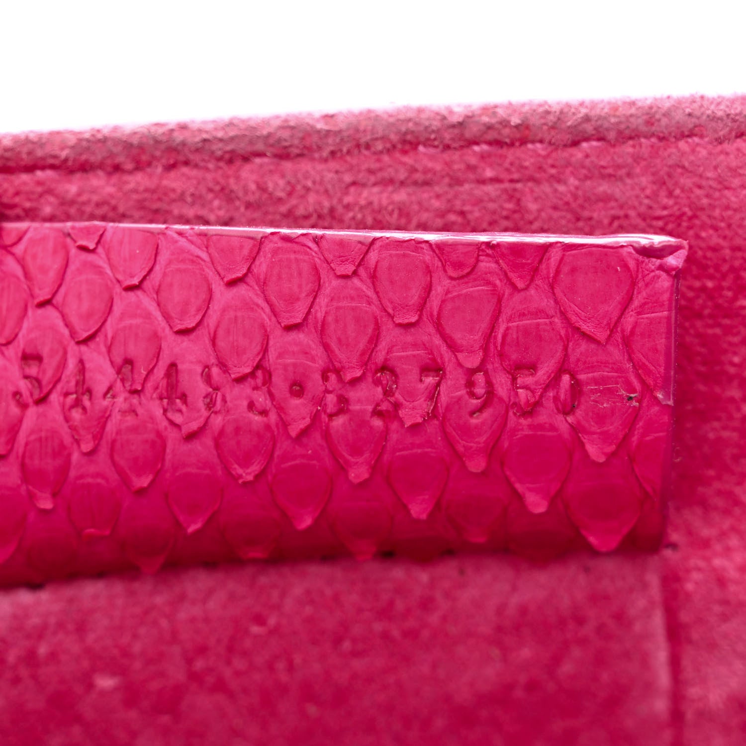 Alexander McQueen Snakeskin Mini Heroine Pink 8 of 11
