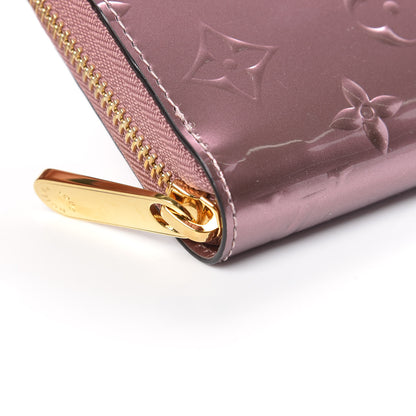 Louis Vuitton Vernis Zippy Wallet Metallic Pale Pink 8 of 9