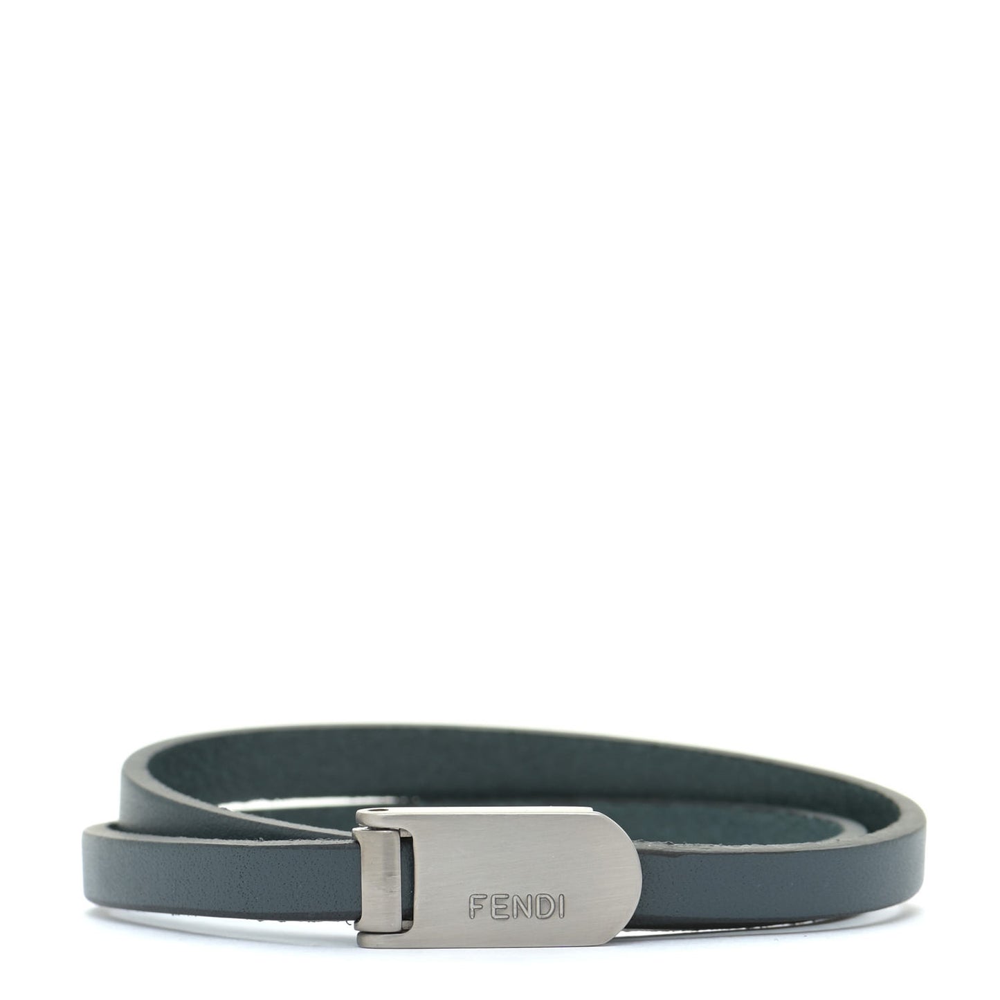 Calfskin Double Wrap Bracelet Laguna