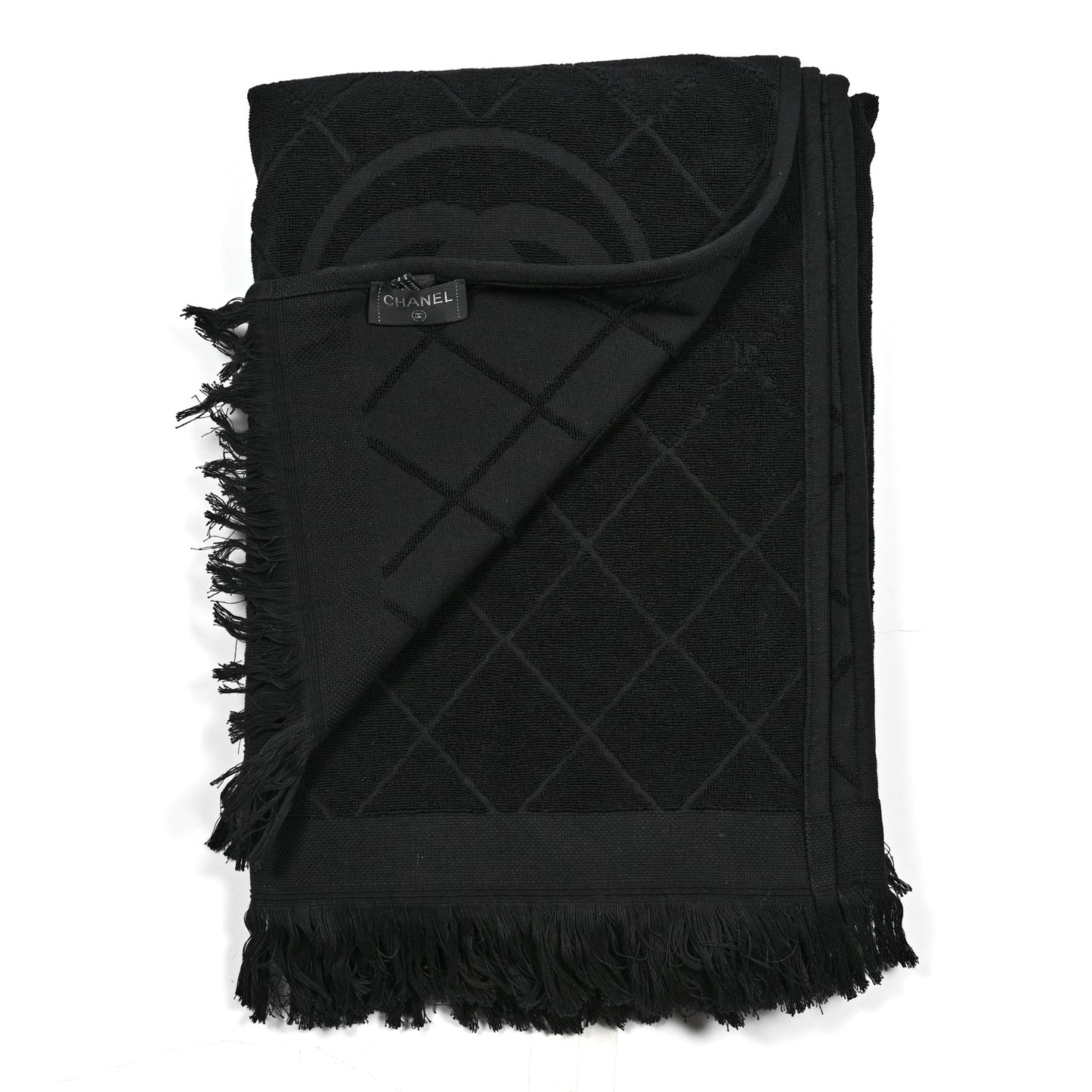 Terry Cotton CC Bath Towel Black