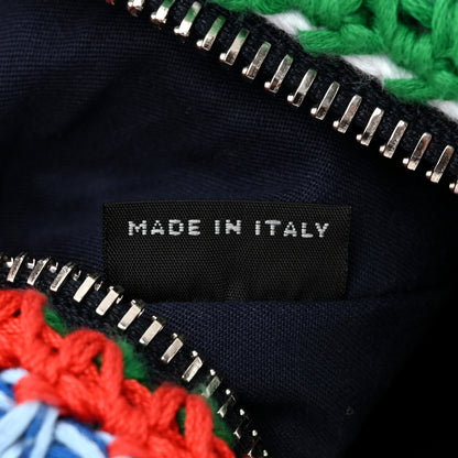 Miu Miu Fabric Crochet Pouch Multicolor 7 of 10