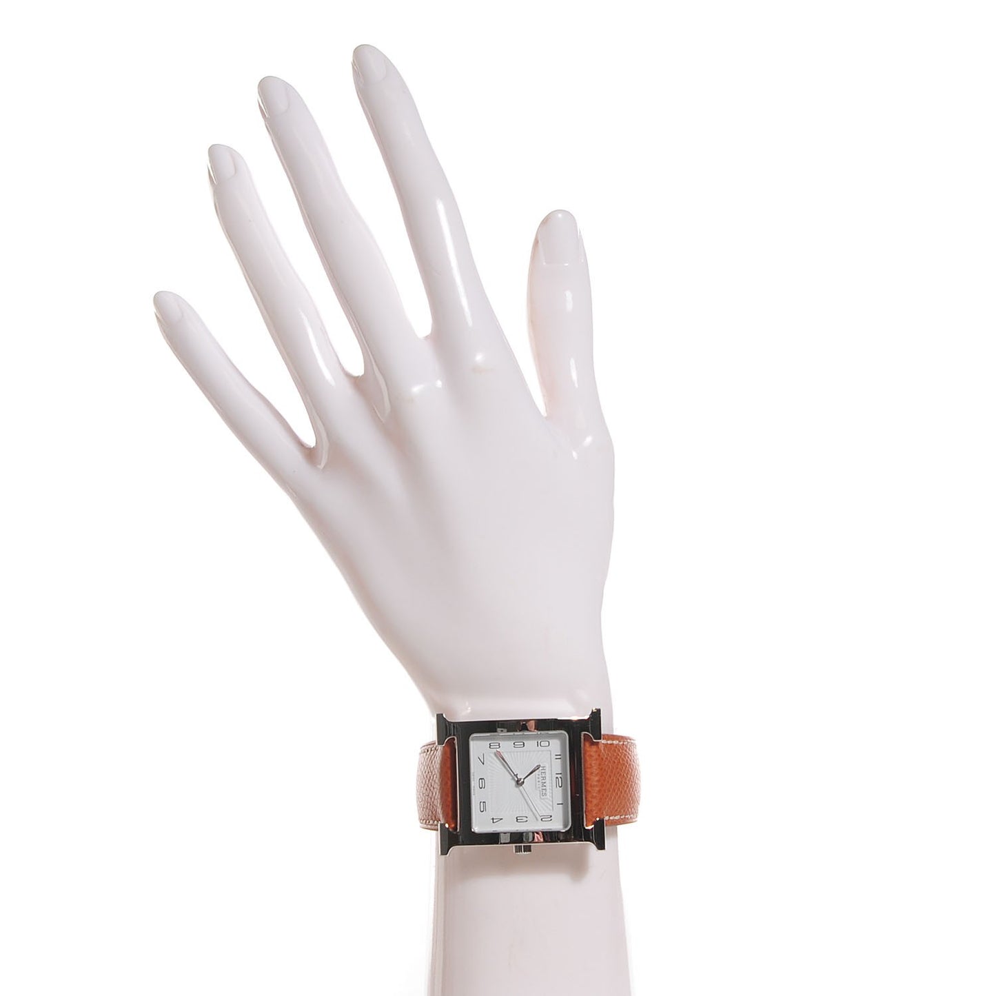 Stainless Steel Epsom 30.5mm Heure H Hour Quartz Watch Gold