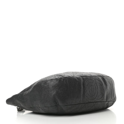 Chanel Caviar Quilted Simply CC Hobo Black 4 of 14