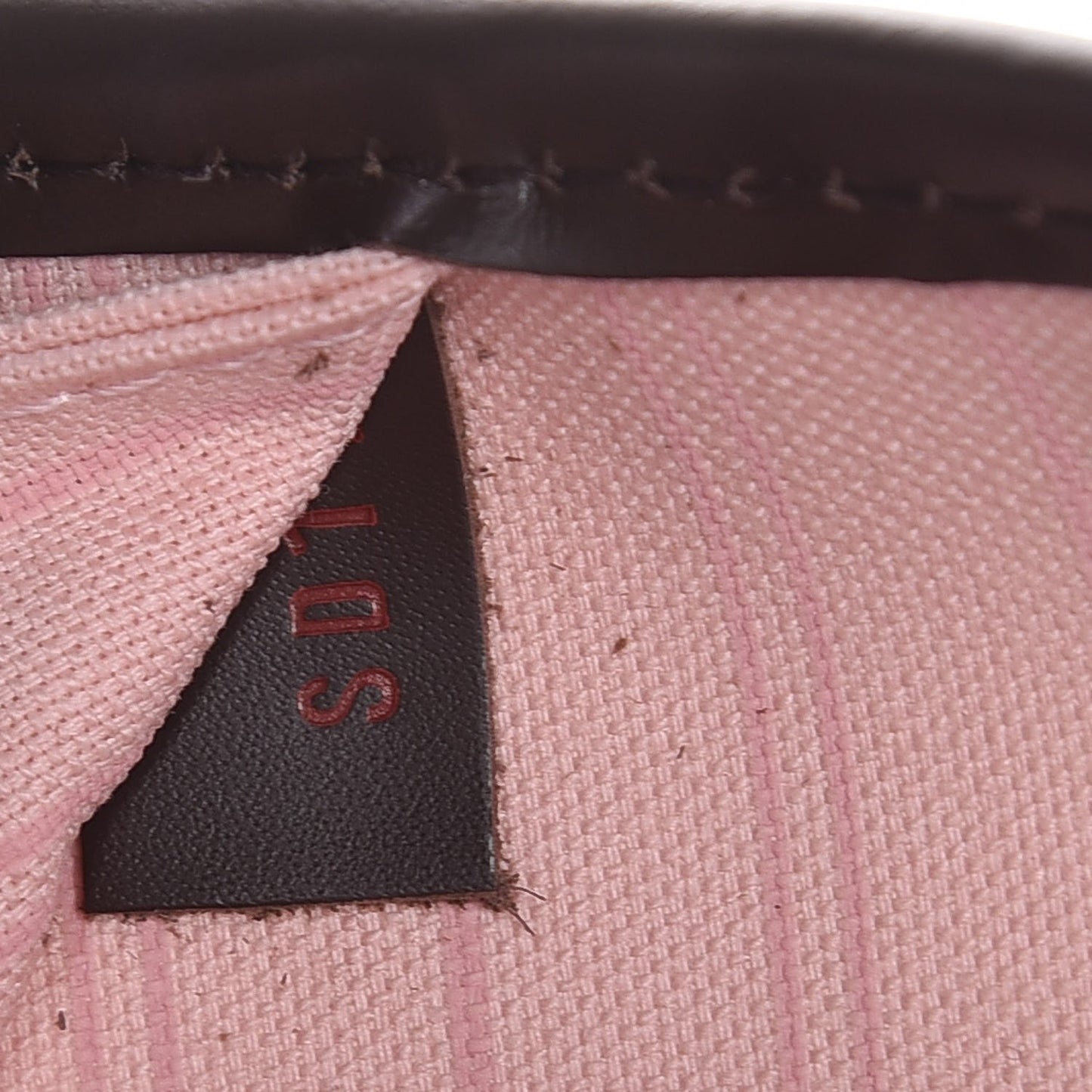 Damier Ebene Neo Neverfull MM Rose Ballerine
