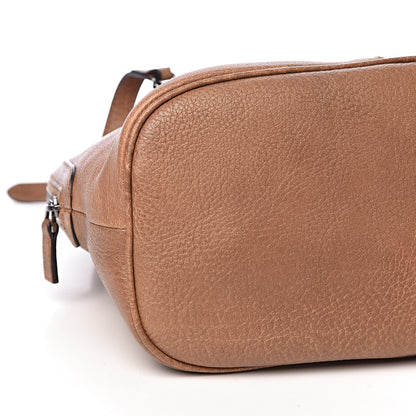 Gucci Calfskin Medium Web Dome Bag Brown 8 of 14