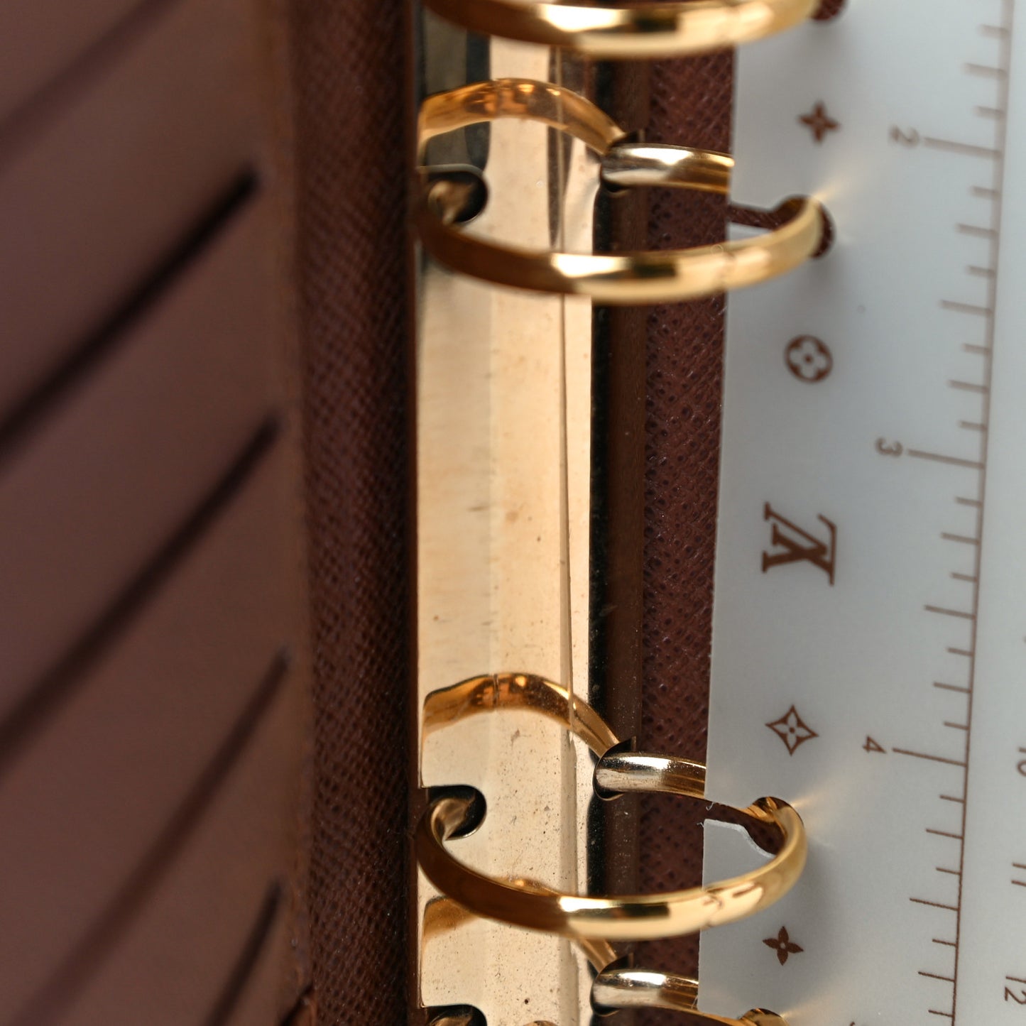 Monogram Medium Ring Agenda Cover