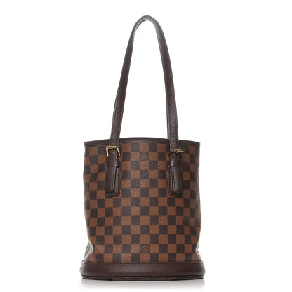 Louis Vuitton Damier Ebene Marais Bucket 23 3 of 9