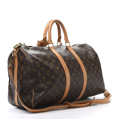Louis Vuitton Monogram Keepall Bandouliere 45 2 of 13