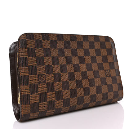 Louis Vuitton Damier Ebene Pochette Saint Louis Clutch 3 of 6