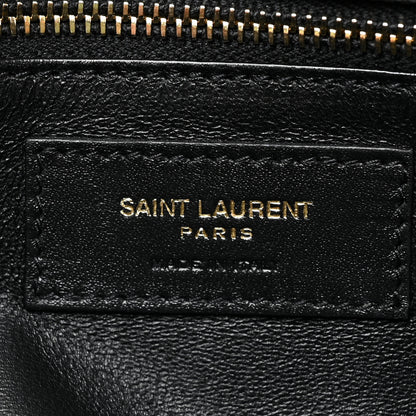 Saint Laurent Raffia Monogram Tassel Kate 99 Black 6 of 10