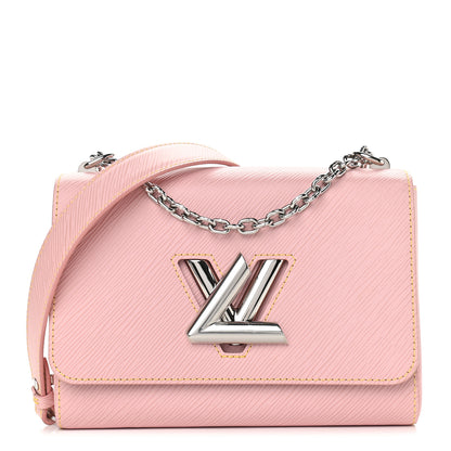 Louis Vuitton Epi Twist Shoulder Bag MM Rose Ballerine 1 of 8