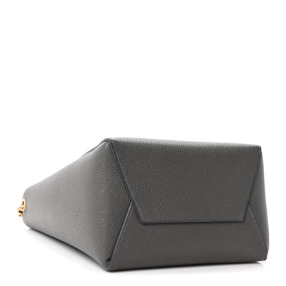 Celine Soft Grained Calfskin Small Sangle Bucket Bag Kohl 4 of 9