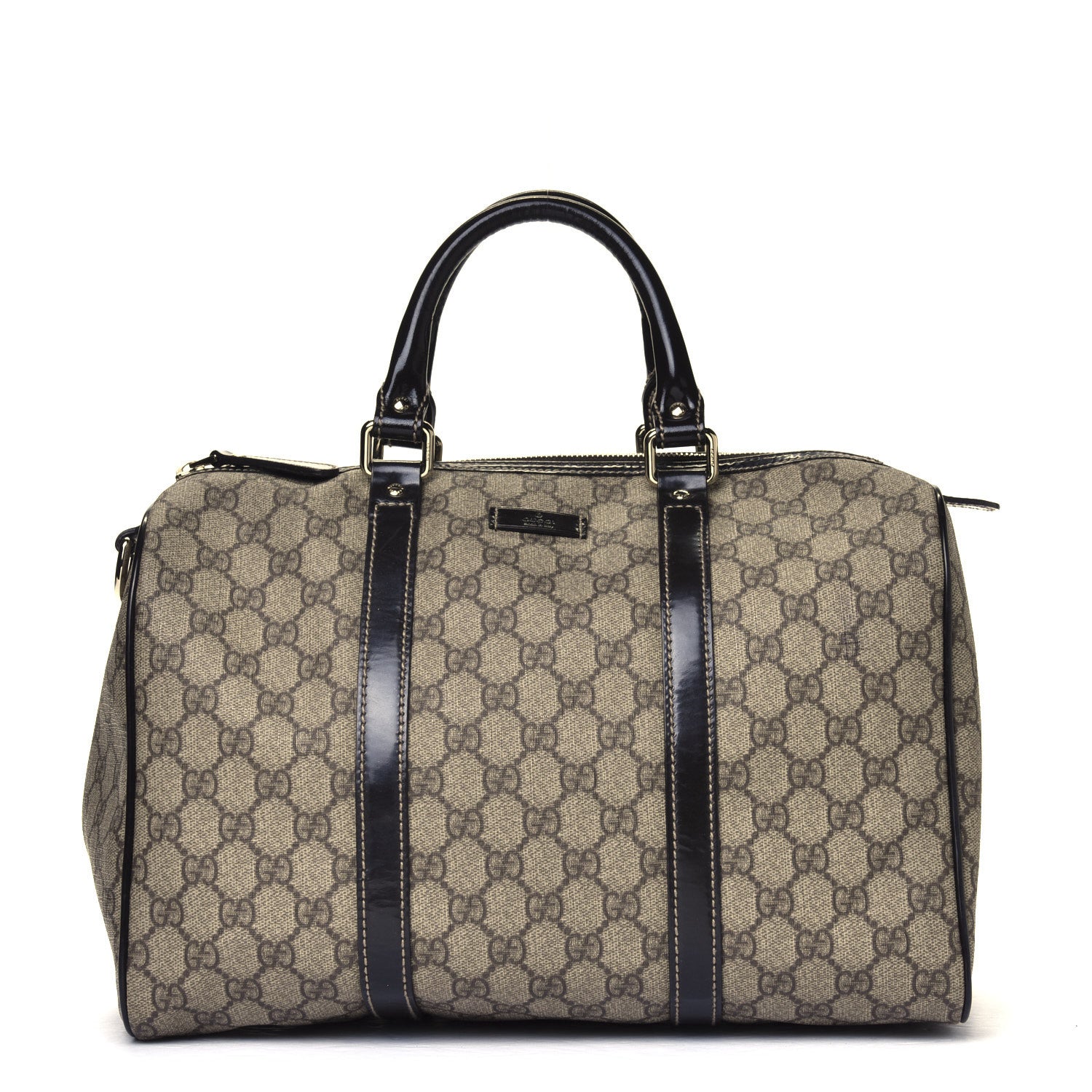 Gucci GG Plus Monogram Medium Joy Boston Dark Brown 2 of 14