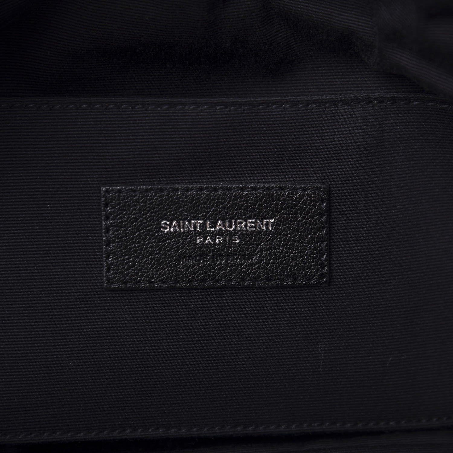 Saint Laurent Shearling Belt Bag Beige 6 of 12
