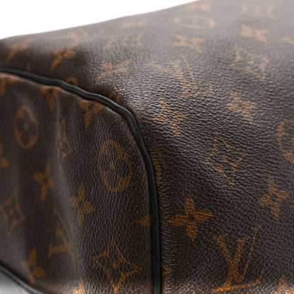 Louis Vuitton Monogram Macassar Keepall Bandouliere 45 9 of 10
