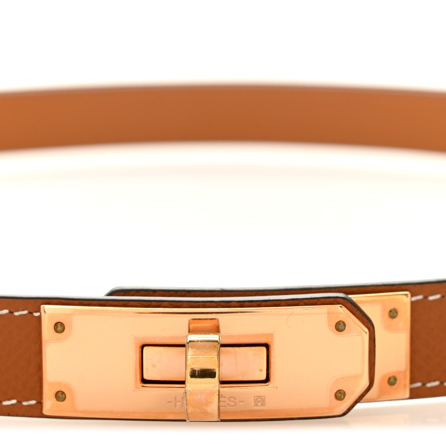 Epsom Kelly Belt Gold