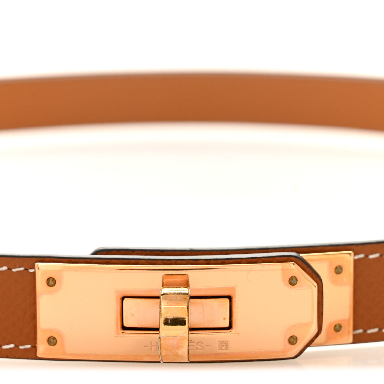 Hermes Epsom Kelly Belt Gold 4 of 5