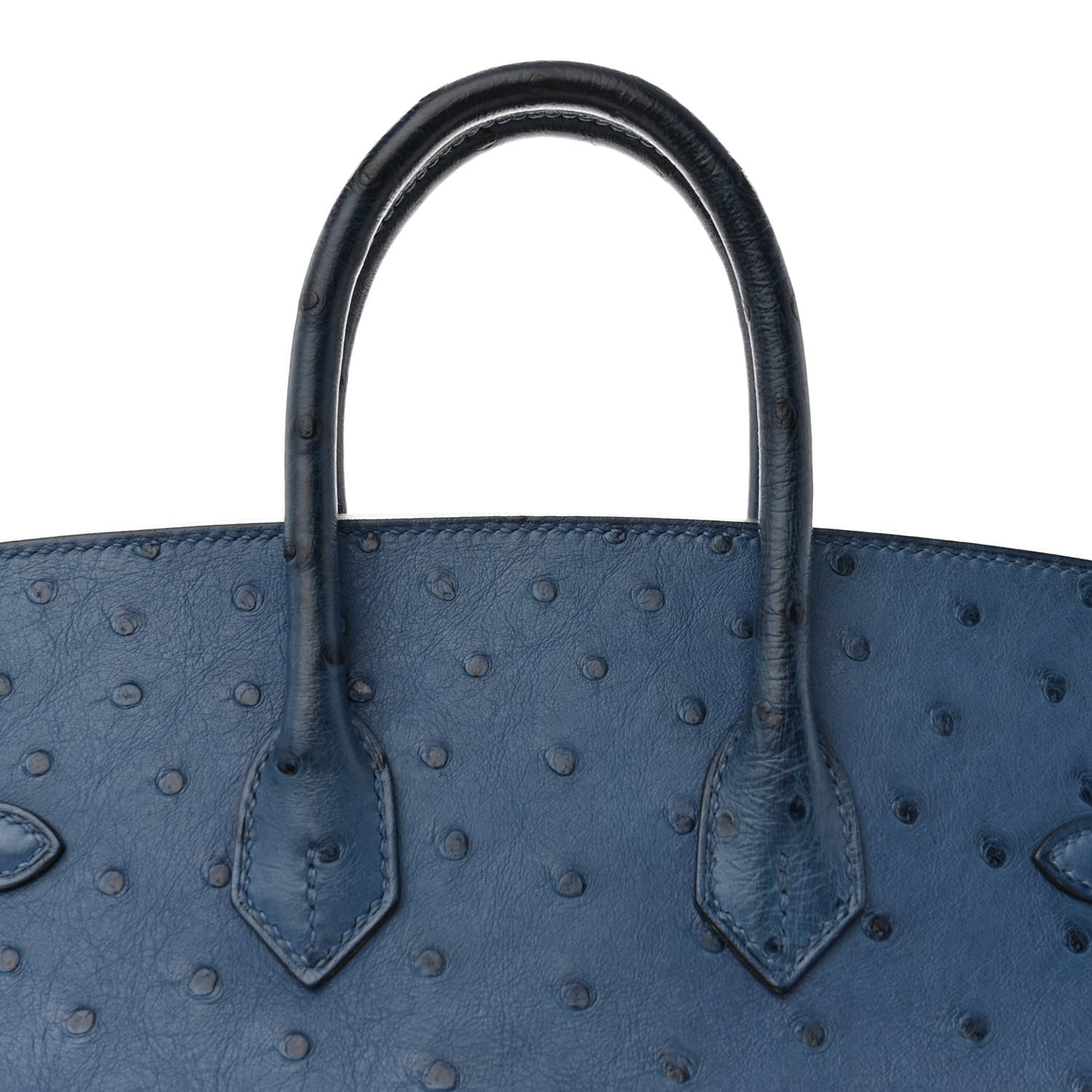 Hermes Ostrich Birkin 25 Deep Blue 11 of 11