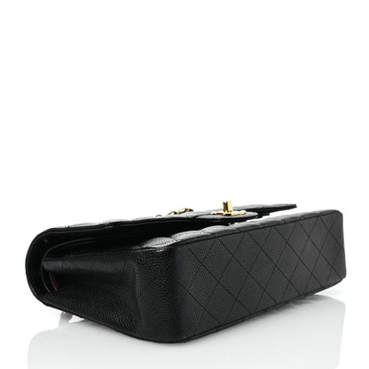 Chanel Caviar Quilted Medium Double Flap Black 4 of 12
