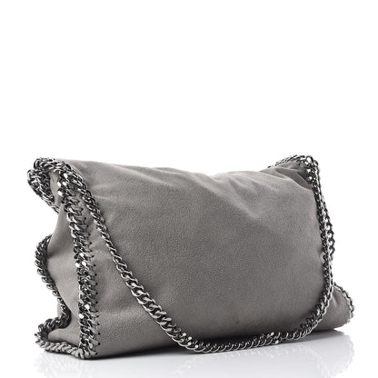 Stella McCartney Shaggy Deer Falabella Fold Over Tote Grey 3 of 9
