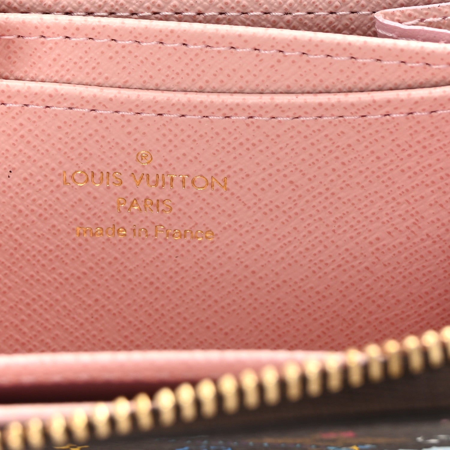 Louis Vuitton Monogram 2020 Christmas Animation Big Wheel Zippy Coin Purse Rose Ballerine 6 of 7