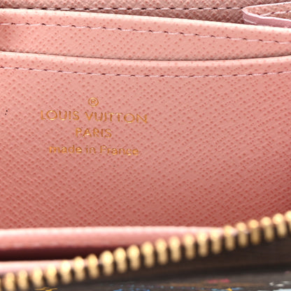 Louis Vuitton Monogram 2020 Christmas Animation Big Wheel Zippy Coin Purse Rose Ballerine 6 of 7