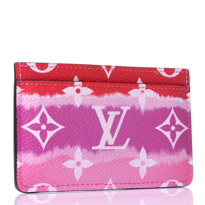 Louis Vuitton Monogram Escale Card Holder Rouge 2 of 4