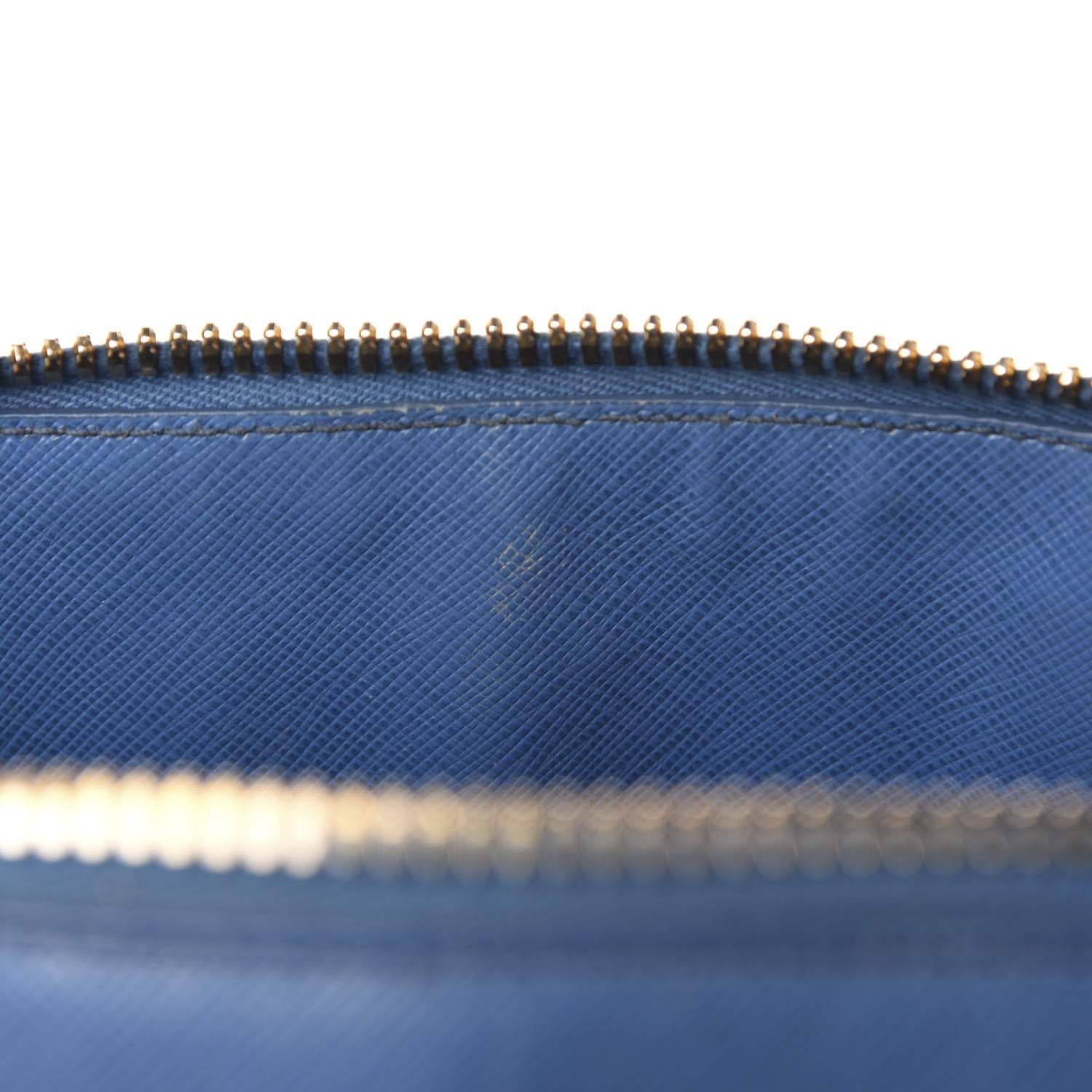 Prada Saffiano Lux Large Promenade Tote Bluette 8 of 13