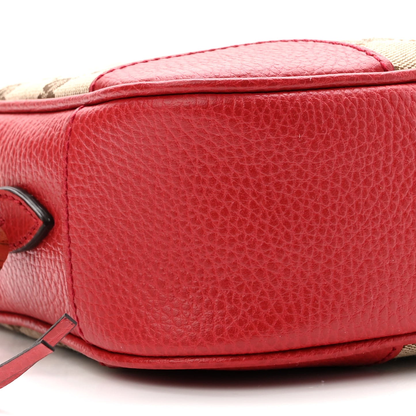 Monogram Mini Bree Messenger Bag Red