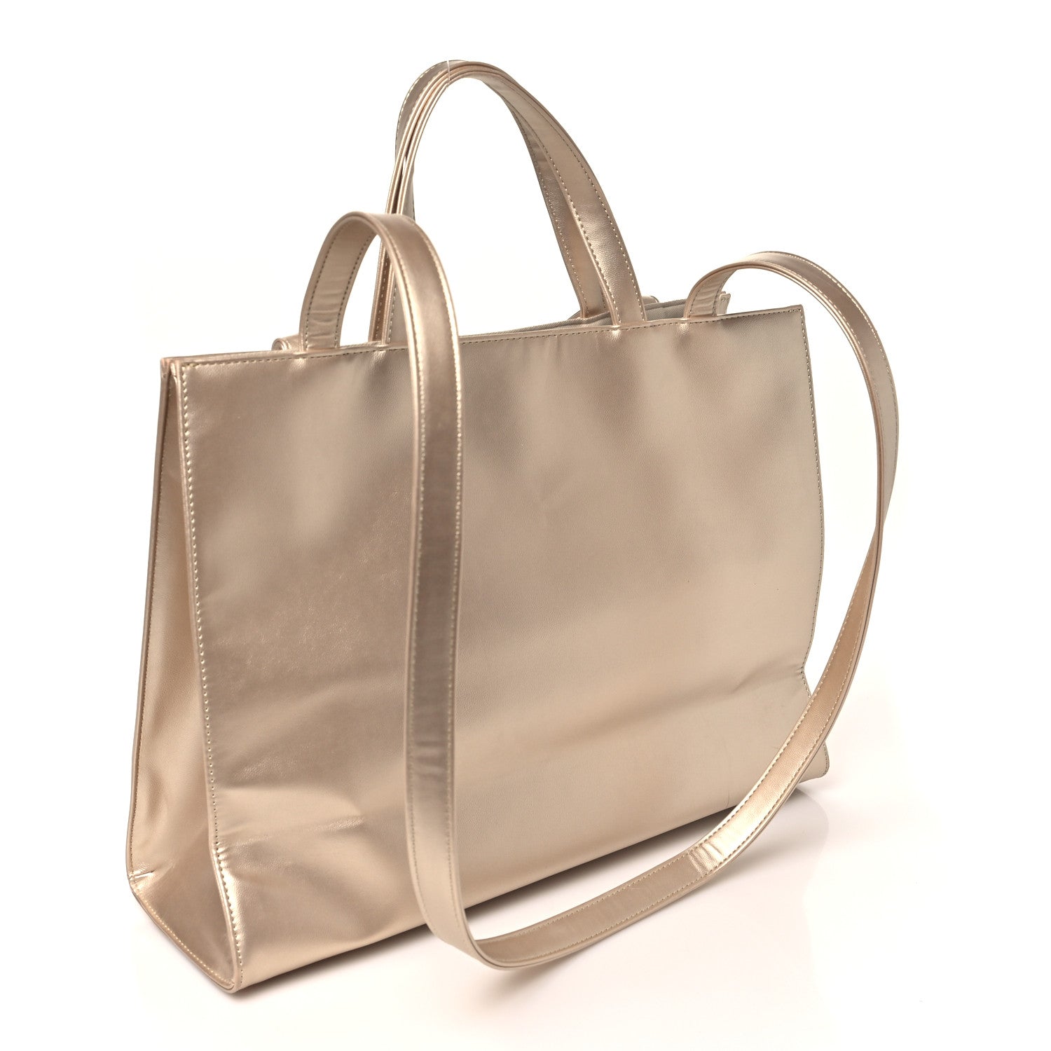 ショルダーバッグ Telfar Shopping Bag Medium Gold Medium Shopping Bag - Gold