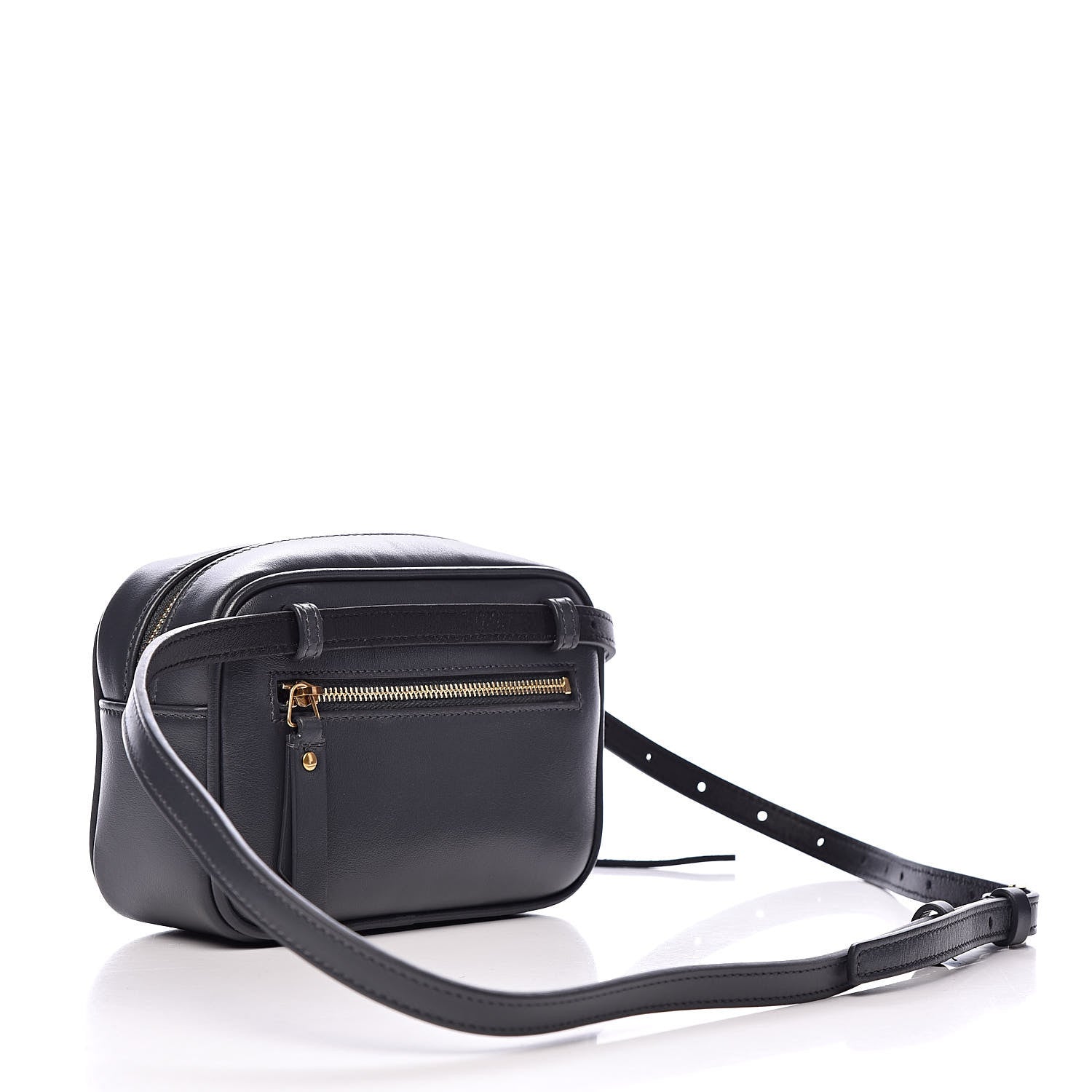 Saint Laurent Calfskin Matelasse Monogram Lou Belt Bag Dark Smog 3 of 10