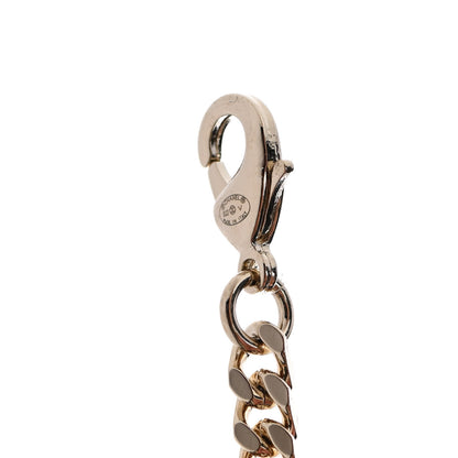 Chanel Crystal CC Chain Bracelet Gold Silver 4 of 4