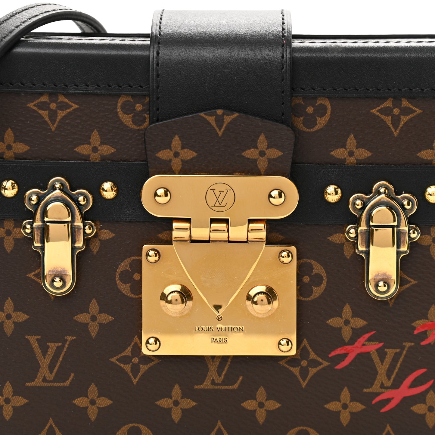 Monogram Petite Malle Black