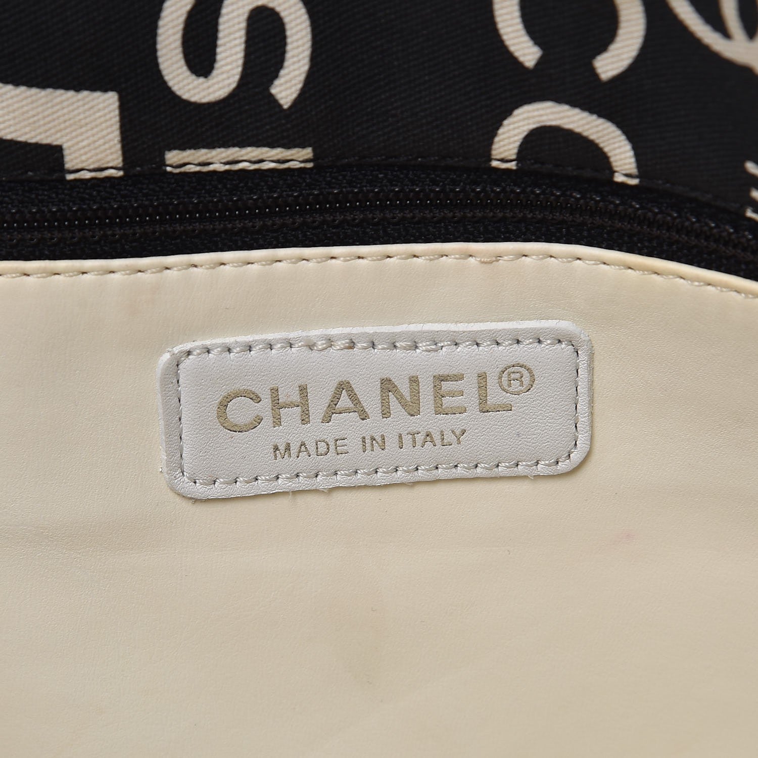 Chanel Canvas 31 Rue Cambon Beach Tote Black 6 of 12