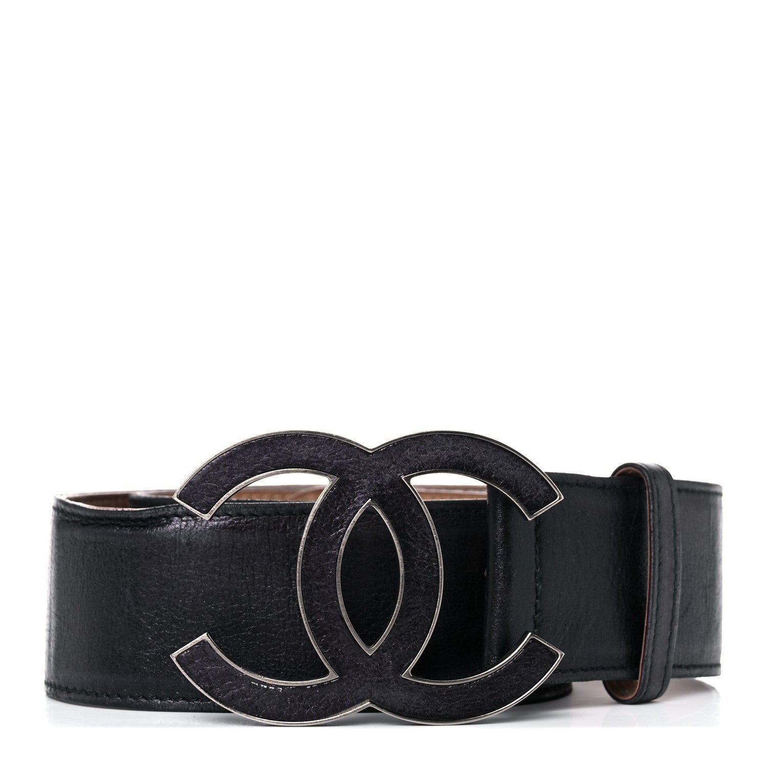 Chanel Calfskin CC Belt 80 32 Black 1 of 12