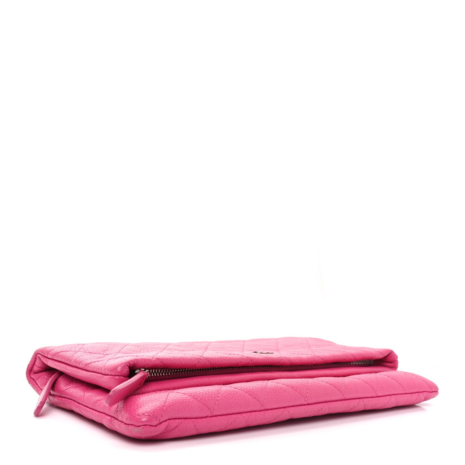 Chanel Caviar Quilted CC Beauty Clutch Pink 4 of 9