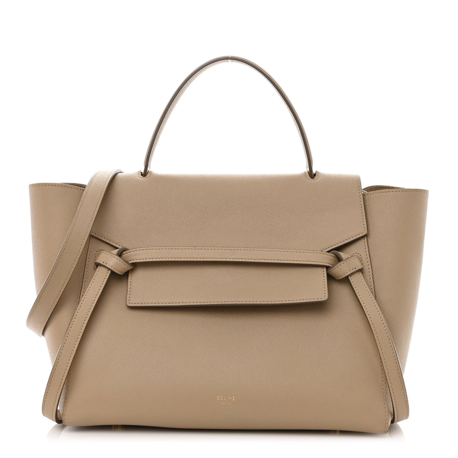 Celine Grained Calfskin Mini Belt Bag Light Taupe 1 of 12