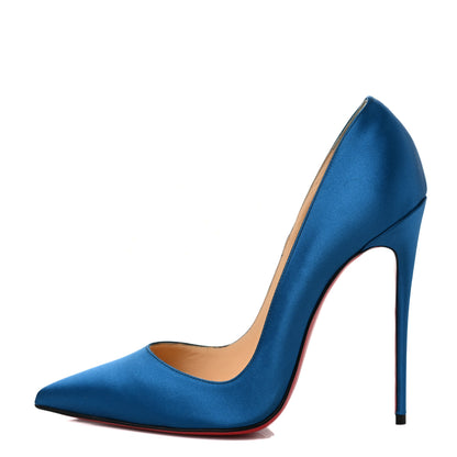 Christian Louboutin Satin So Kate 120 Pumps 42 Positano 1 of 8