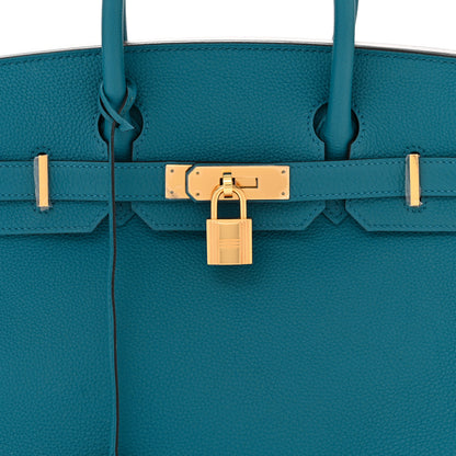 Hermes Togo Birkin 30 Cobalt 8 of 10
