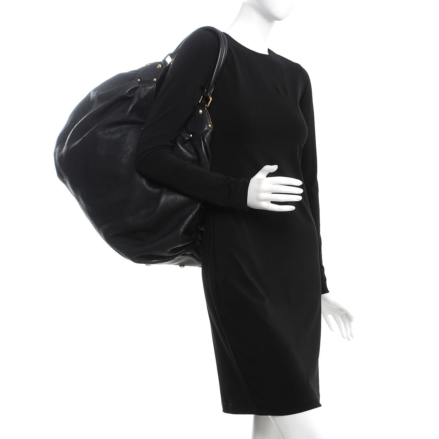 Louis Vuitton Mahina XXL Black 2 of 10