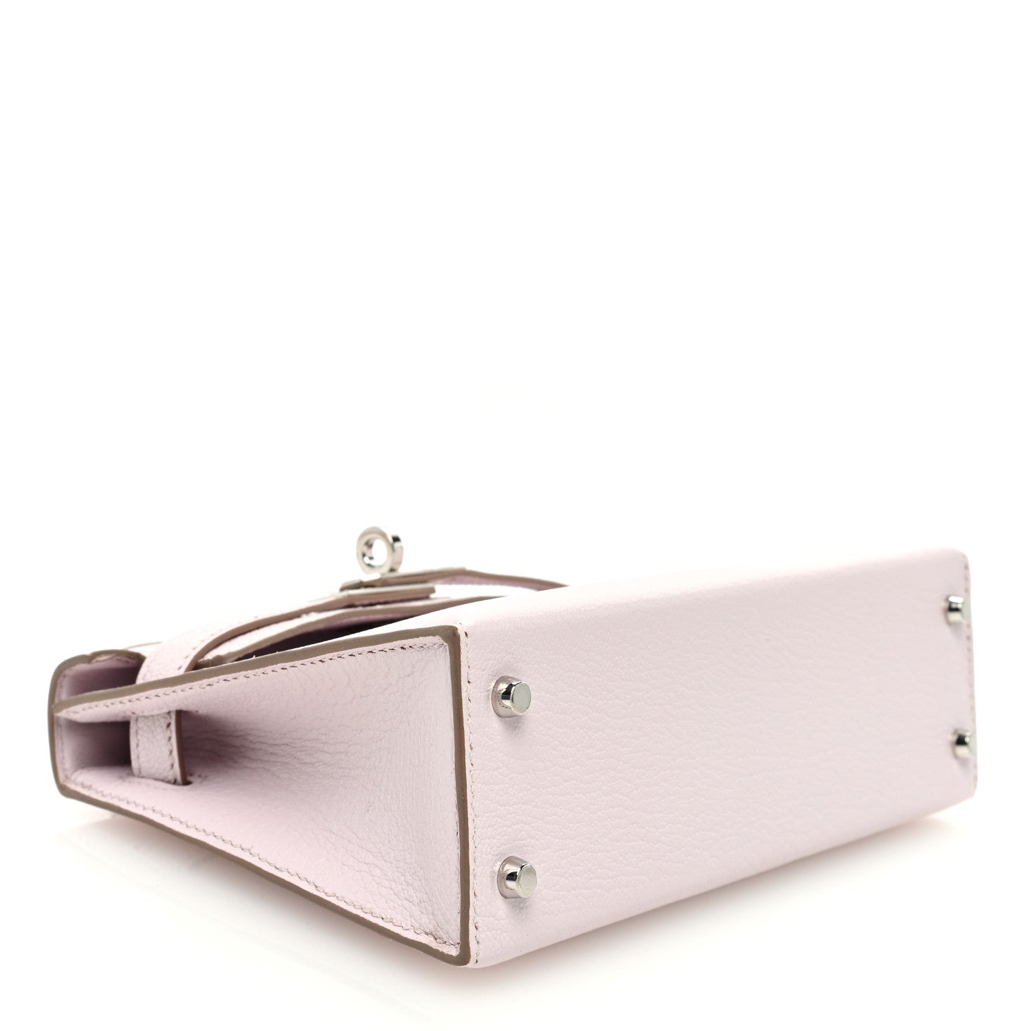 Hermes Chevre Mysore Mini Kelly Sellier 20 Mauve Pale 4 of 11
