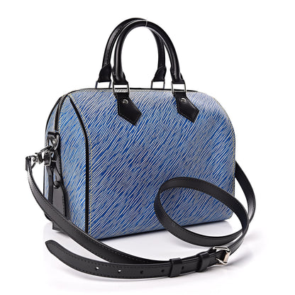 Louis Vuitton Epi Speedy Bandouliere 25 Denim Light 3 of 10