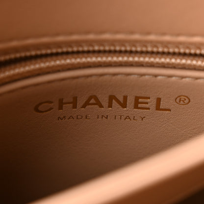 Chanel Lambskin Quilted Small Trendy CC Dual Handle Flap Bag Beige 6 of 10