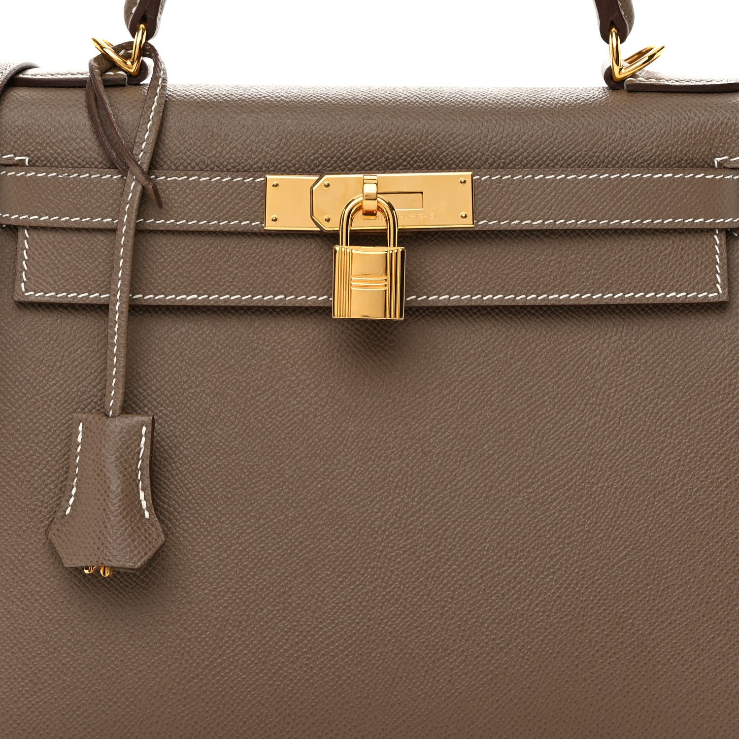 Hermes Epsom Kelly Sellier 28 Etoupe 8 of 15