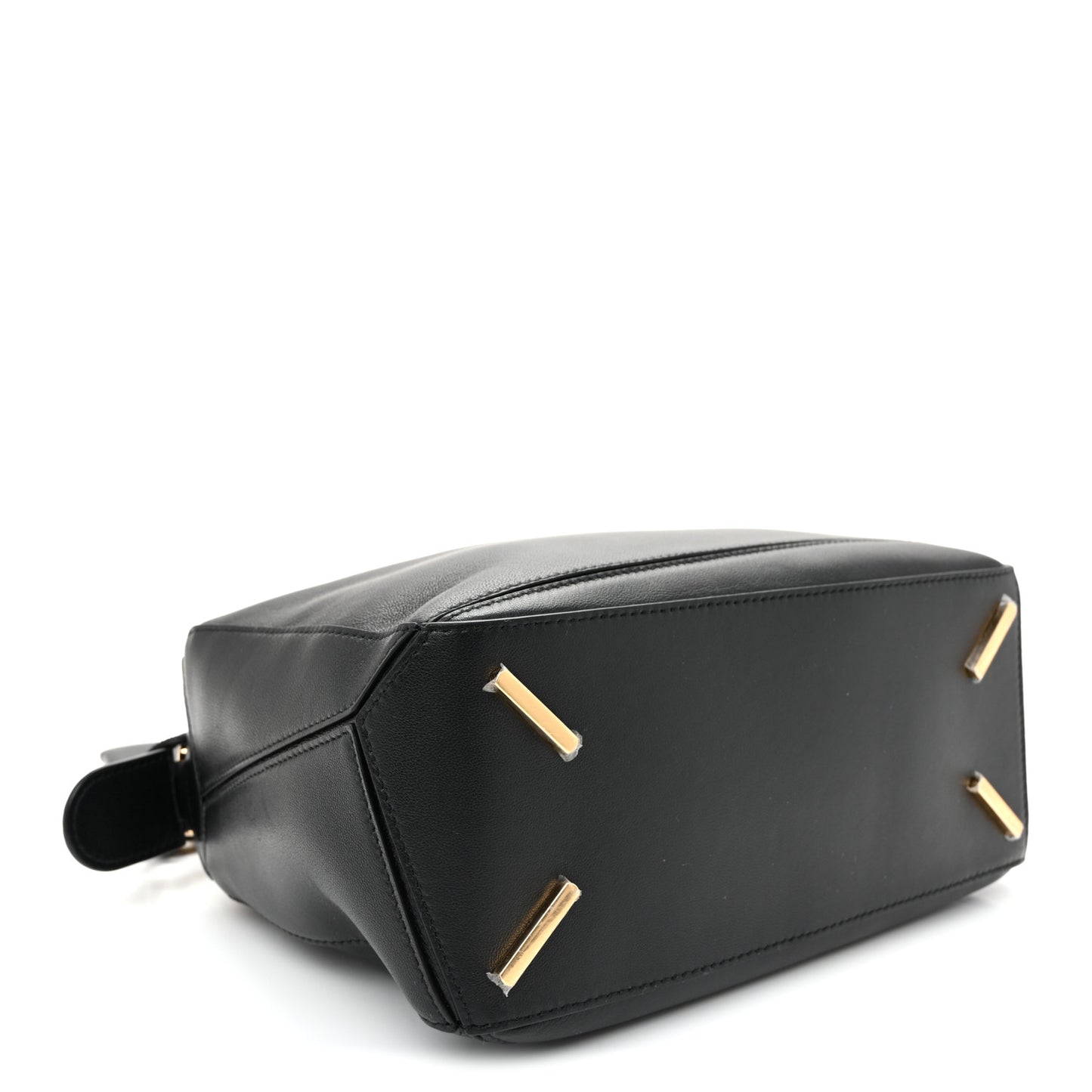 Nappa Lambskin Small Featherlight Puzzle Bag Black