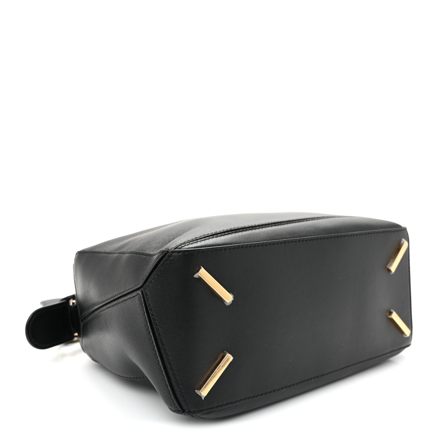 Loewe Nappa Lambskin Small Featherlight Puzzle Bag Black 4 of 9