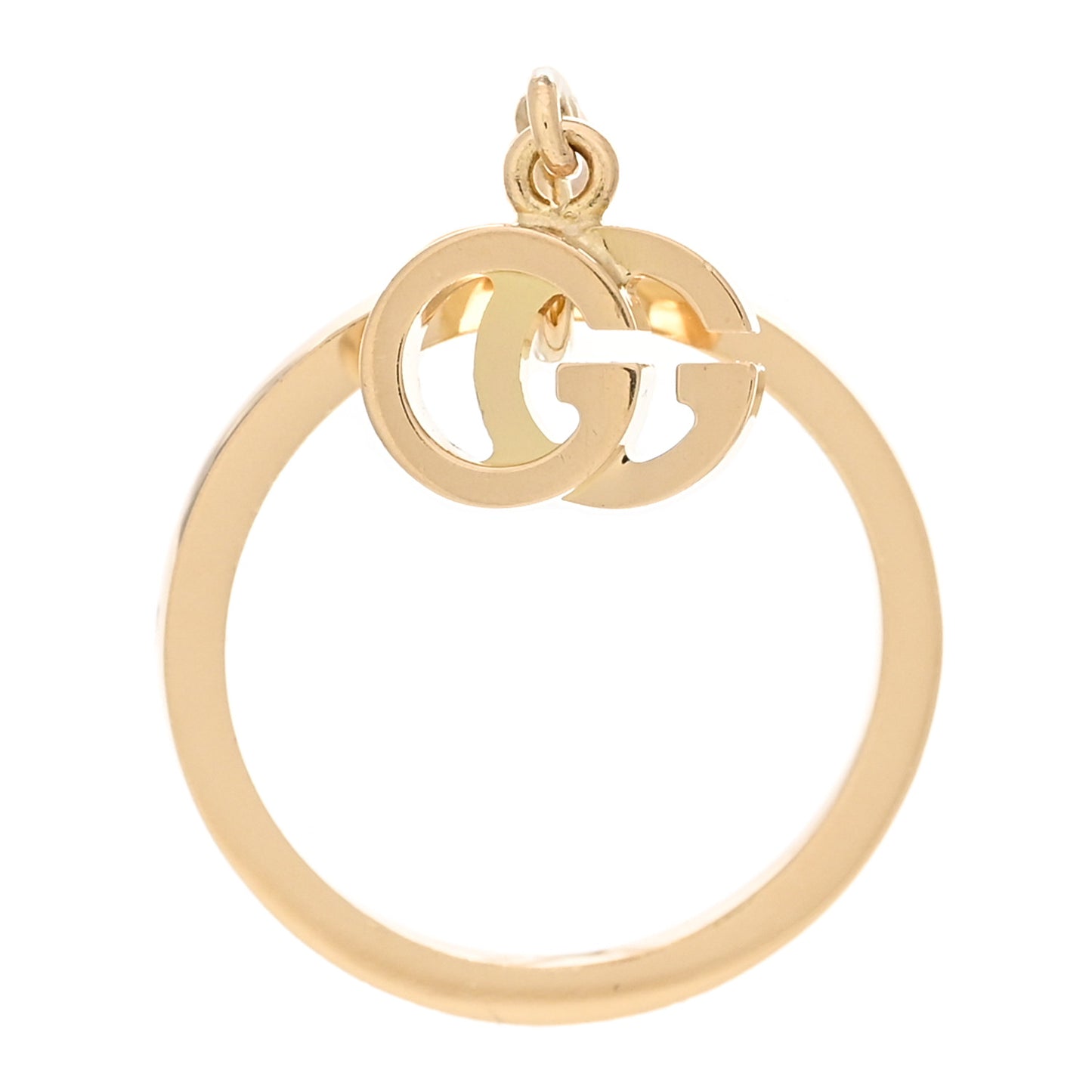 18K Yellow Gold Running G Single Earring