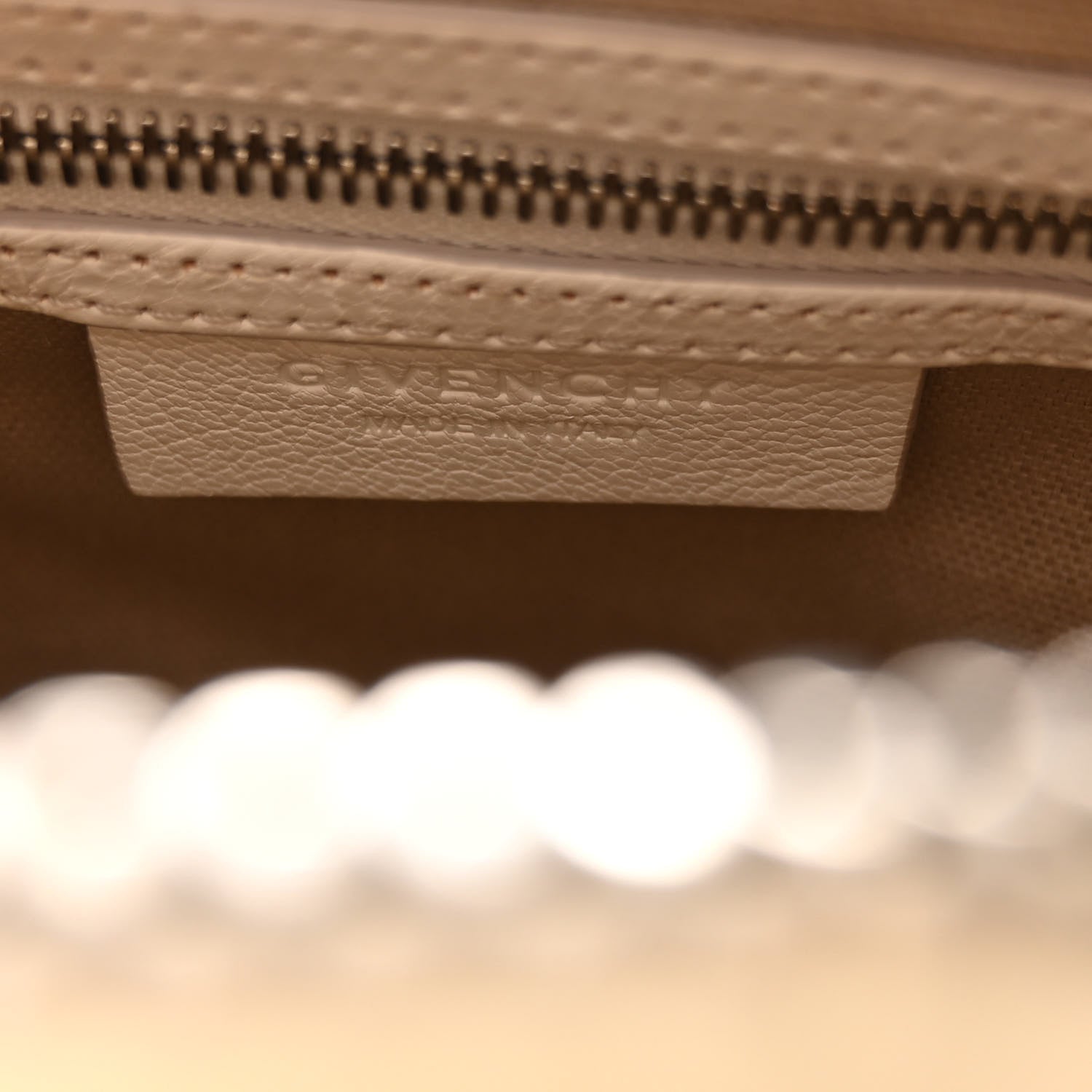 Givenchy Sugar Goatskin Mini Antigona Beige Buff 6 of 9